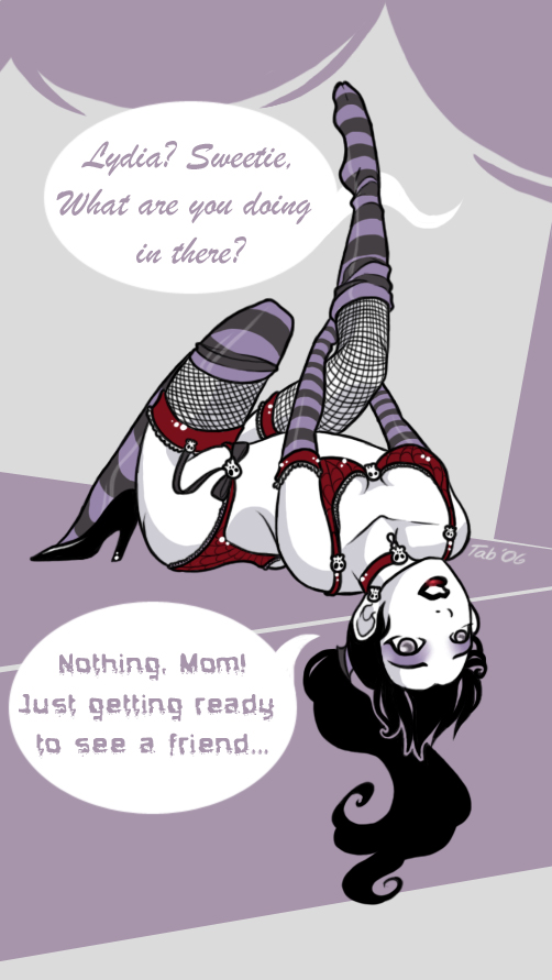 Lydia Deetz (Beetlejuice) Rule 34 Image