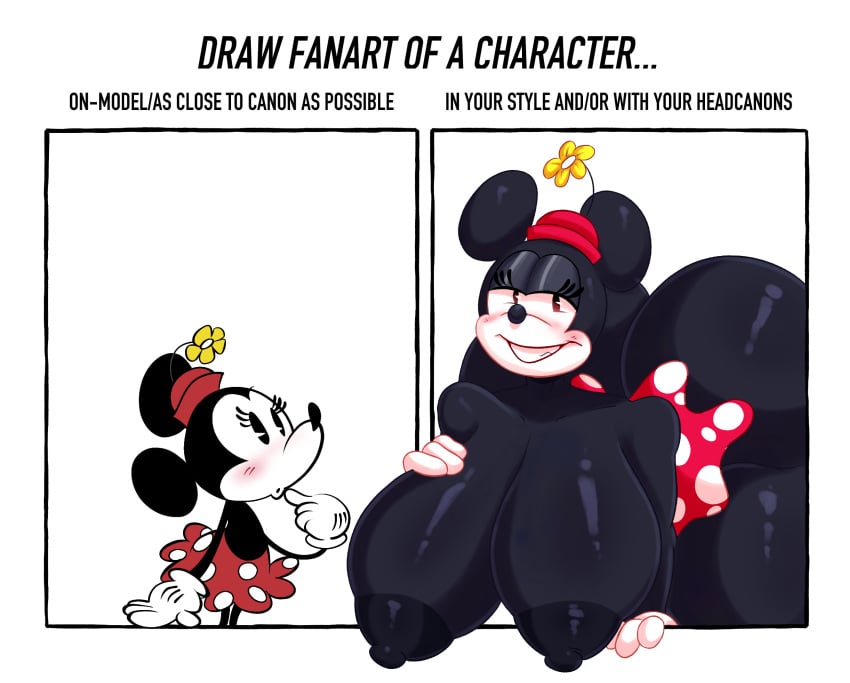 Minnie Mouse (Disney) Rule 34 Image
