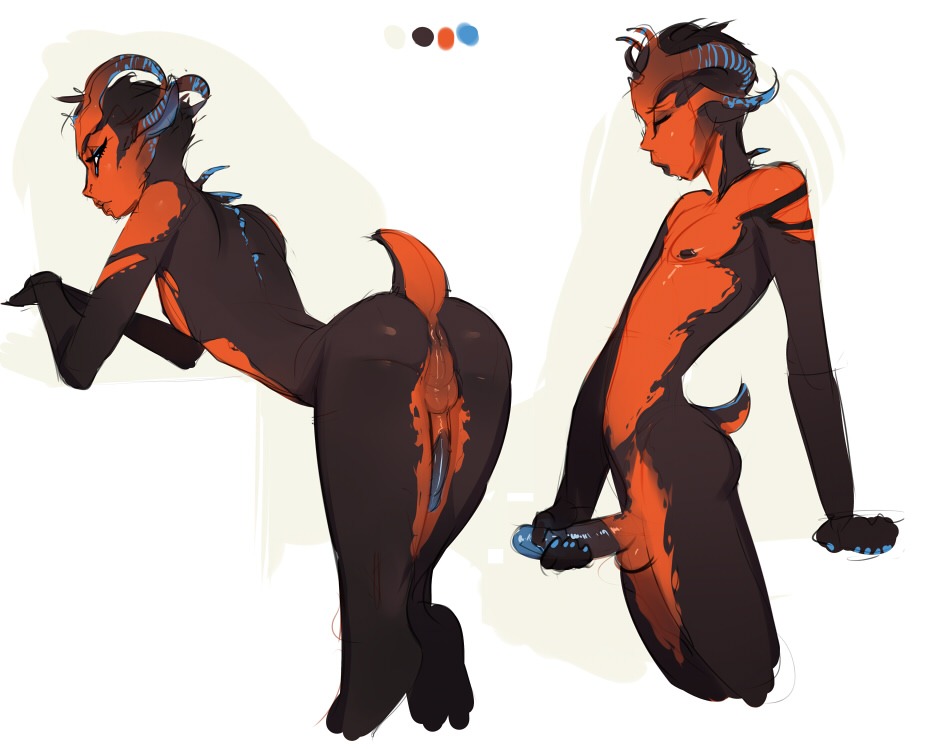 Puazi (Original) Rule 34 Image