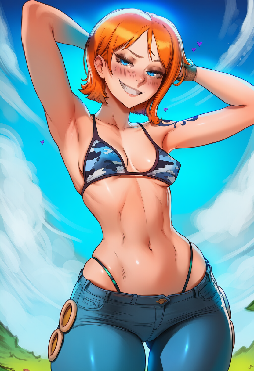Nami (One Piece) Rule 34 Image