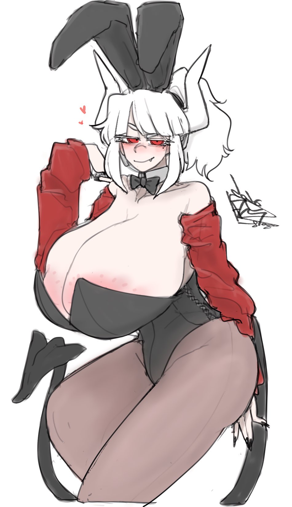Lucifer (Helltaker) Rule 34 Image