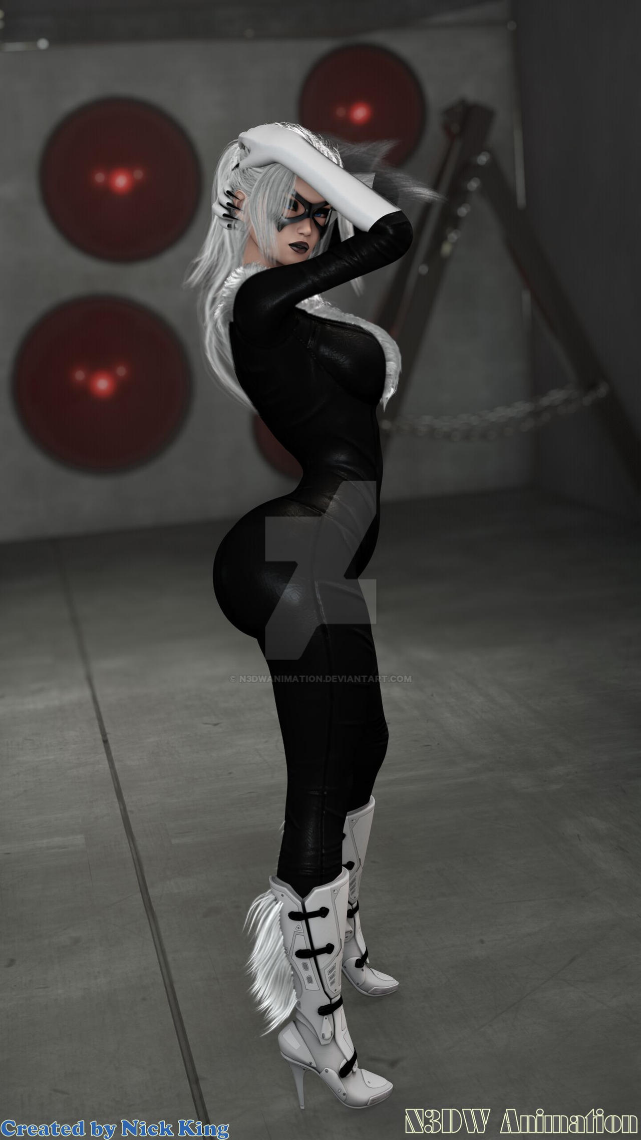 Black Cat (Marvel) Rule 34 Image