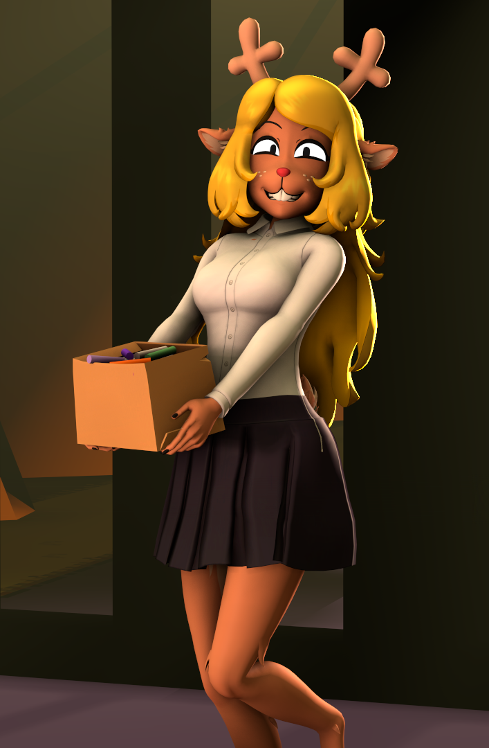 Noelle (Deltarune) Rule 34 Image