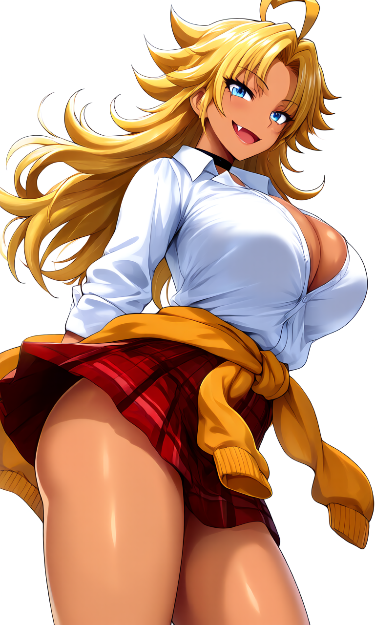 Shiraishi Kyouka (Energy Kyouka!!) Rule 34 Image