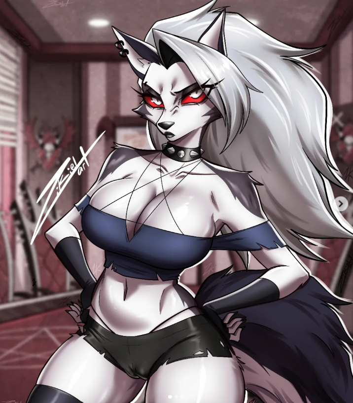 Loona (Helluva Boss) Rule 34 Image