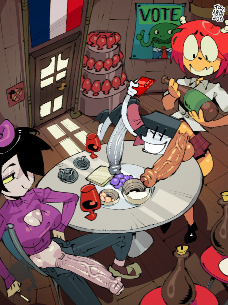 Hatgirl (Toonguy100) Rule 34 Image
