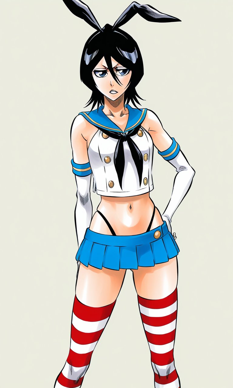 Kuchiki Rukia (Bleach) Rule 34 Image