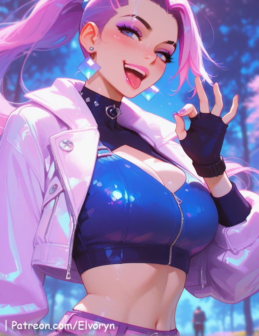 Akali (K/Da Series) Rule 34 Image