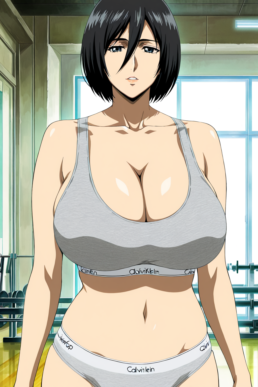 Mikasa Ackerman (Attack On Titan) Rule 34 Image