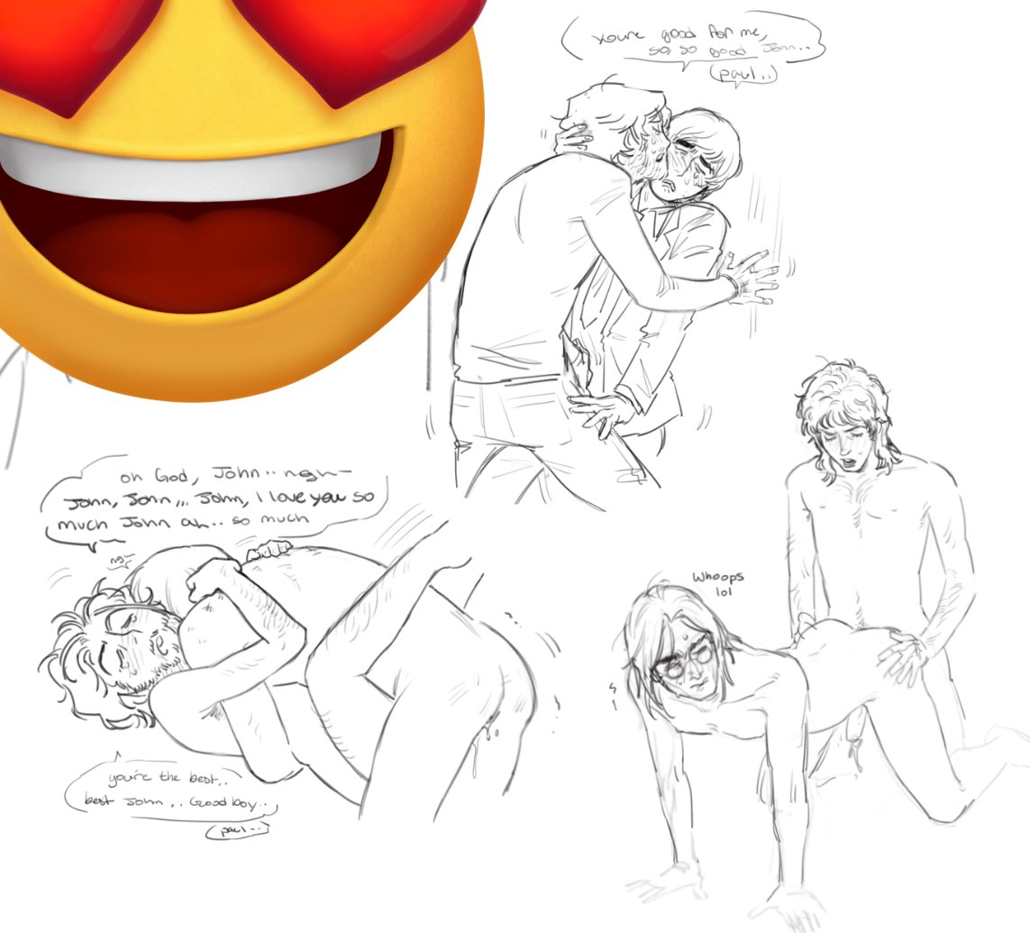 John Lennon (The Beatles) Rule 34 Image