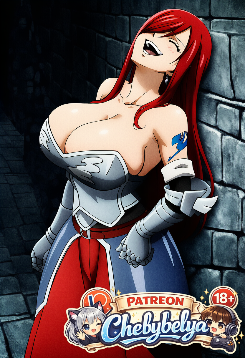Erza Scarlet (Fairy Tail) Rule 34 Image