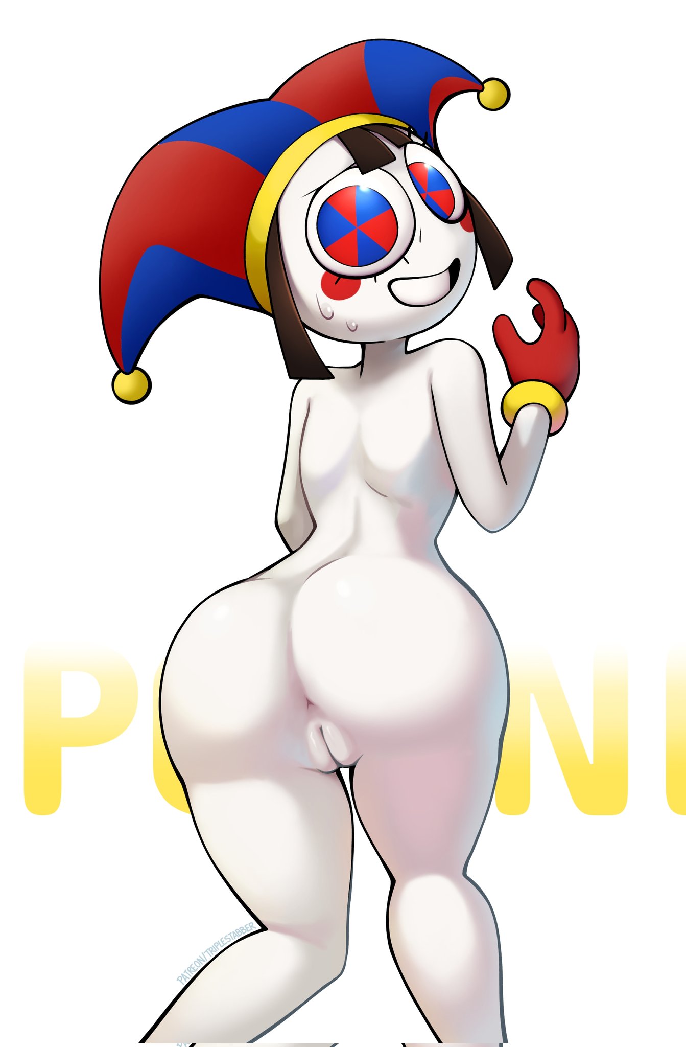 Pomni (The Amazing Digital Circus) Rule 34 Image
