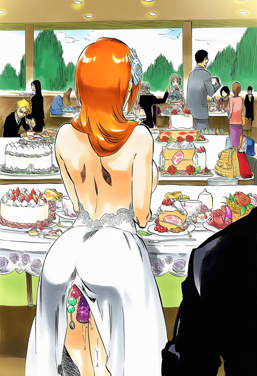Inoue Orihime (Bleach) Rule 34 Image
