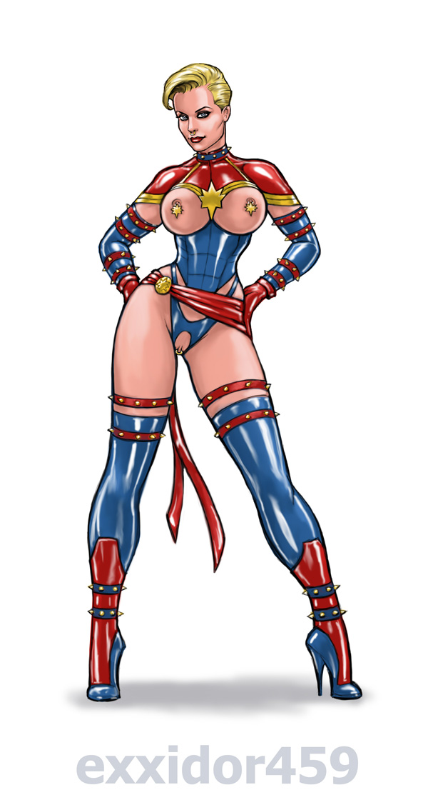Captain Marvel (Marvel) Rule 34 Image