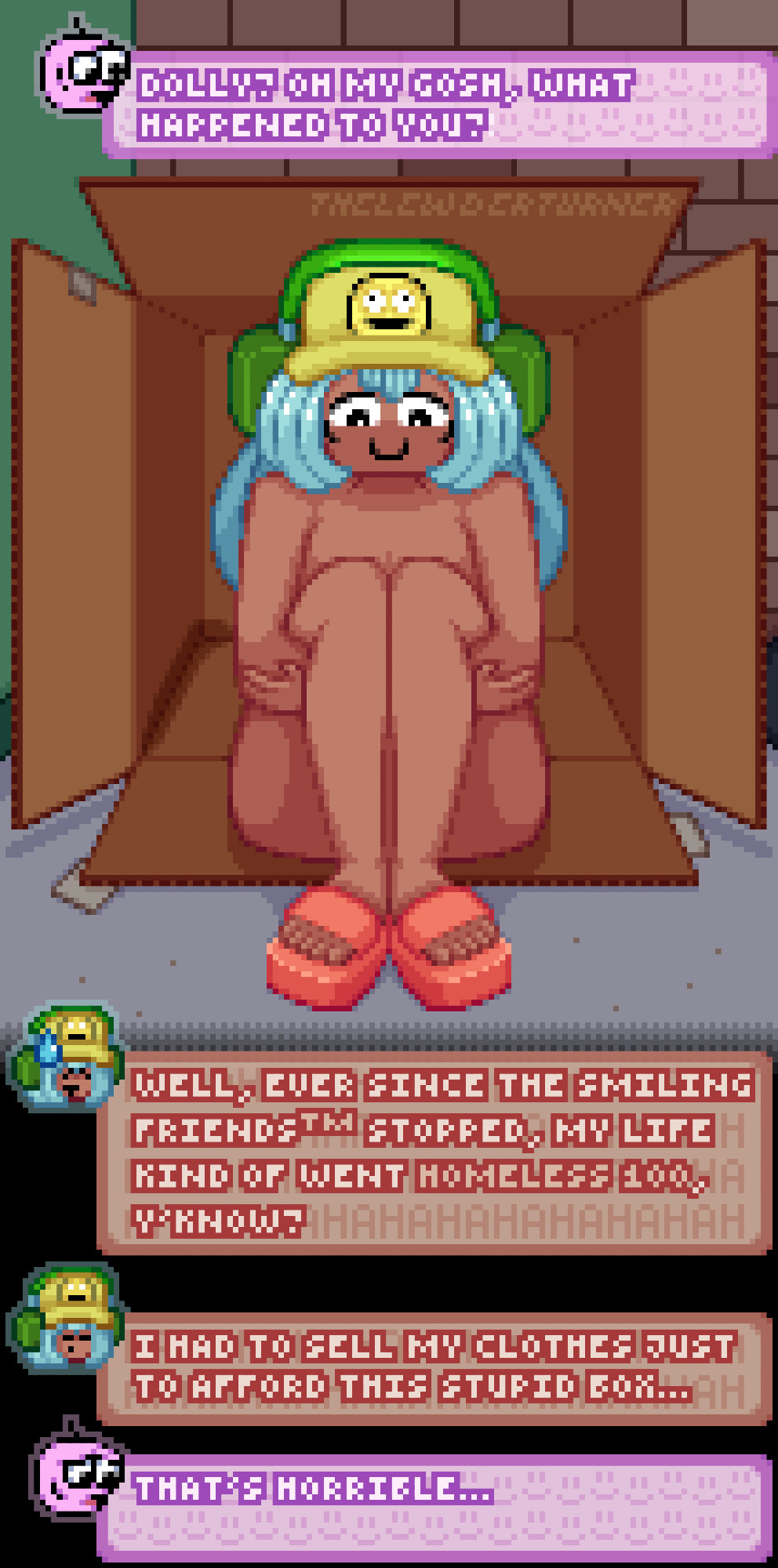 Dolly Dimpley (Smiling Friends) Rule 34 Image