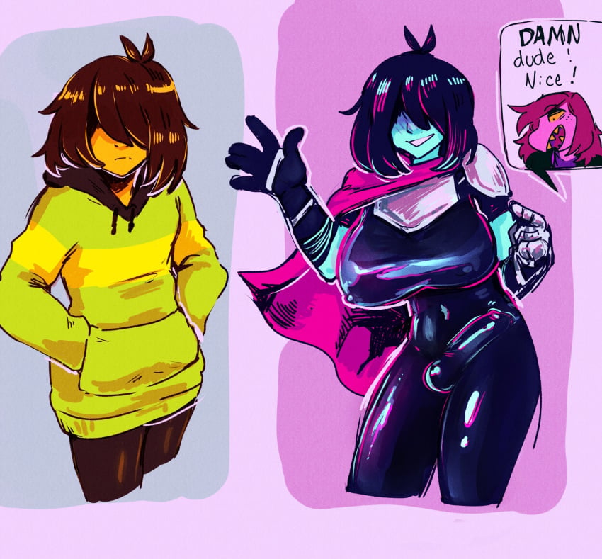 Kris (Deltarune) Rule 34 Image