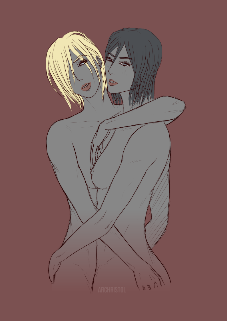 Mikasa Ackerman (Attack On Titan) Rule 34 Image