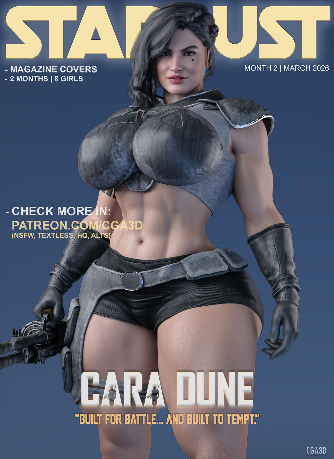 Cara Dune (Lucasfilm) Rule 34 Image