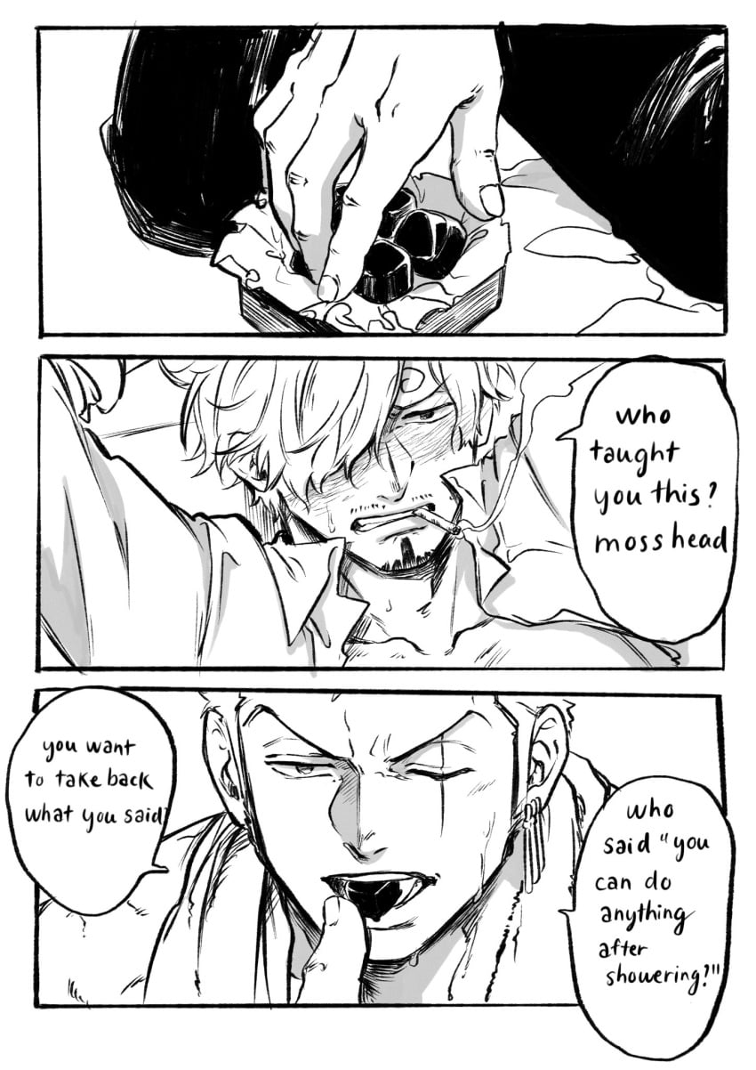 Roronoa Zoro (One Piece) Rule 34 Image