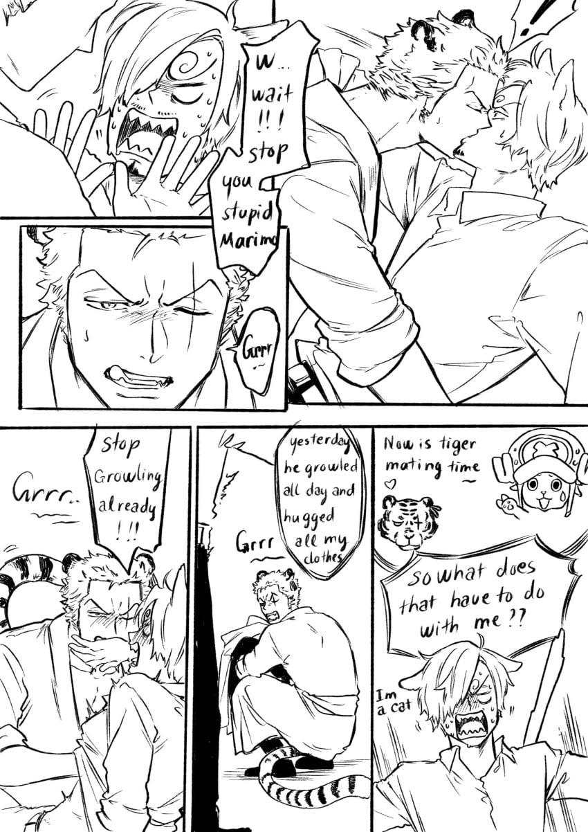 Roronoa Zoro (One Piece) Rule 34 Image