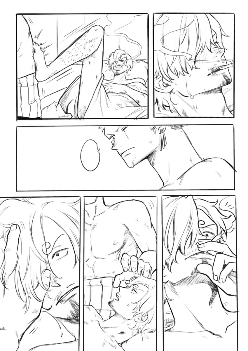 Roronoa Zoro (One Piece) Rule 34 Image