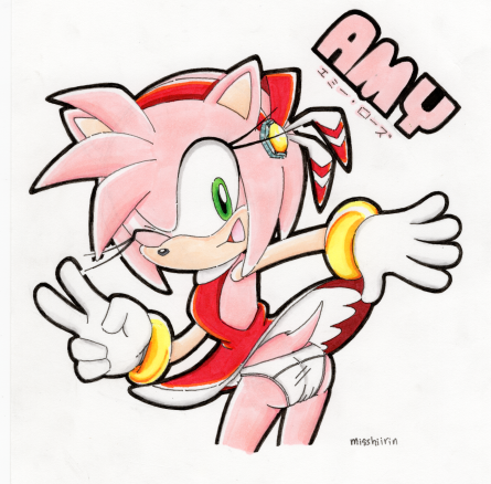 Amy Rose (Sonic The Hedgehog (Series)) Rule 34 Image