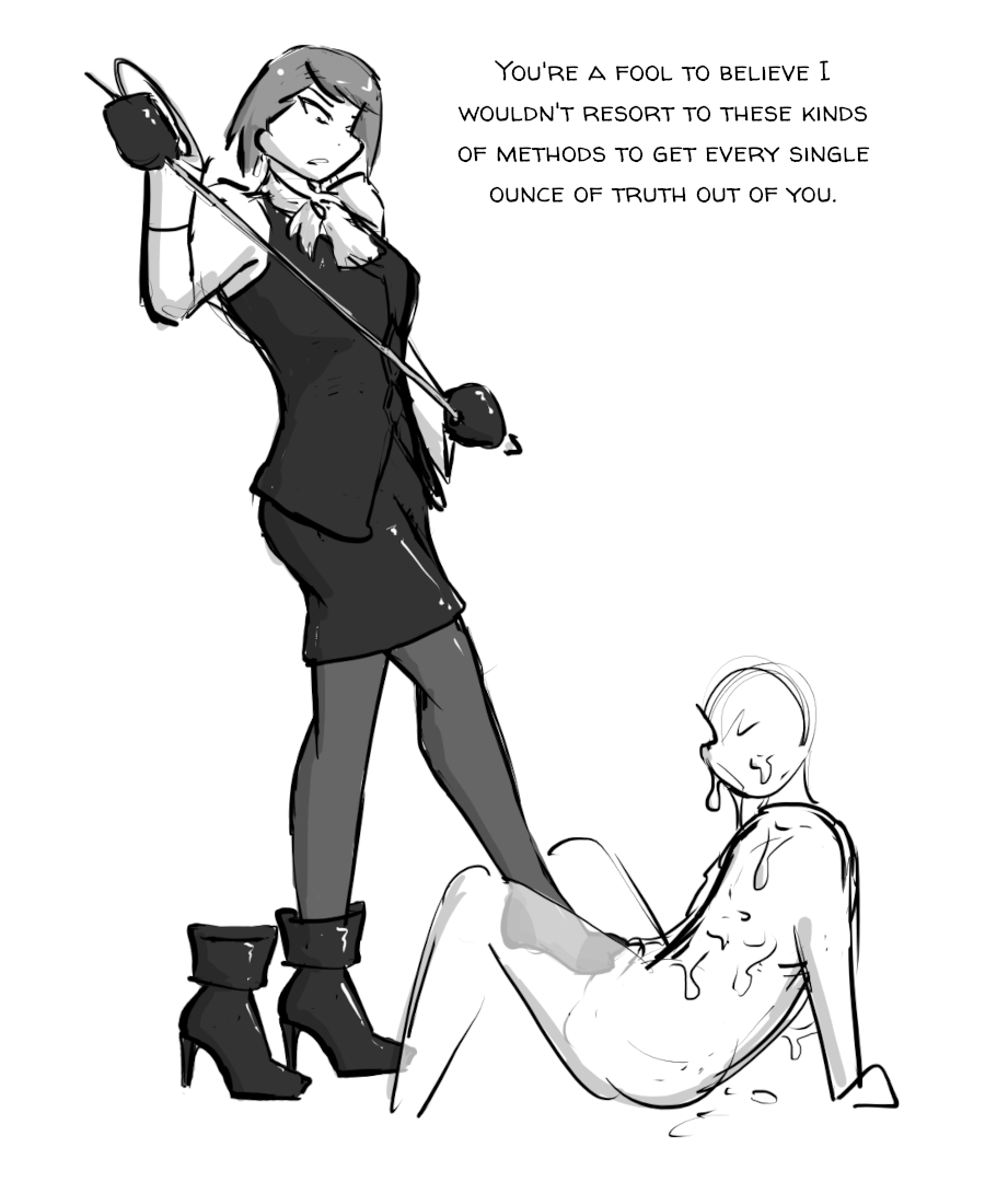 Franziska Von Karma (Ace Attorney) Rule 34 Image