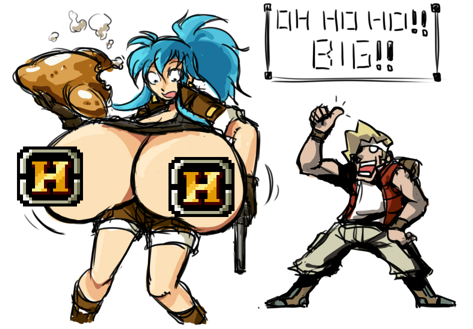 Leona Heidern (King Of Fighters) Rule 34 Image