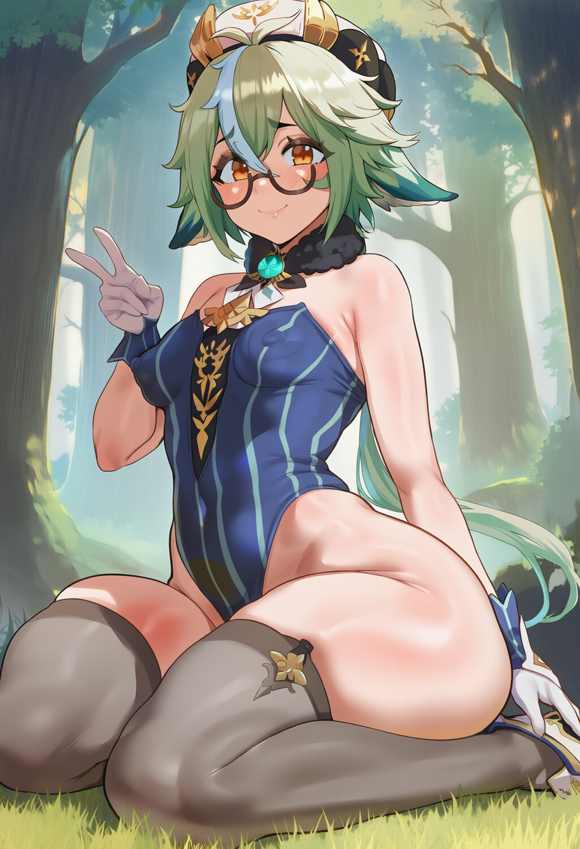 Sucrose (Genshin Impact) Rule 34 Image