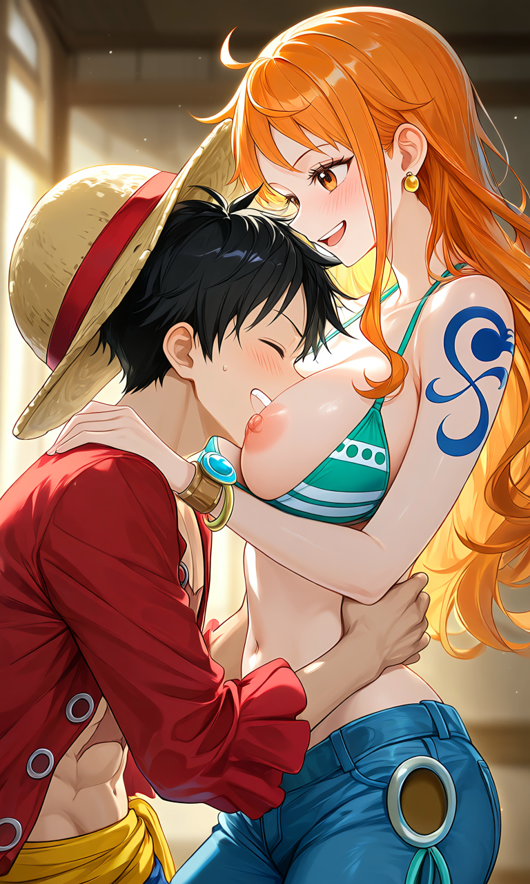 Monkey D Luffy (One Piece) Rule 34 Image