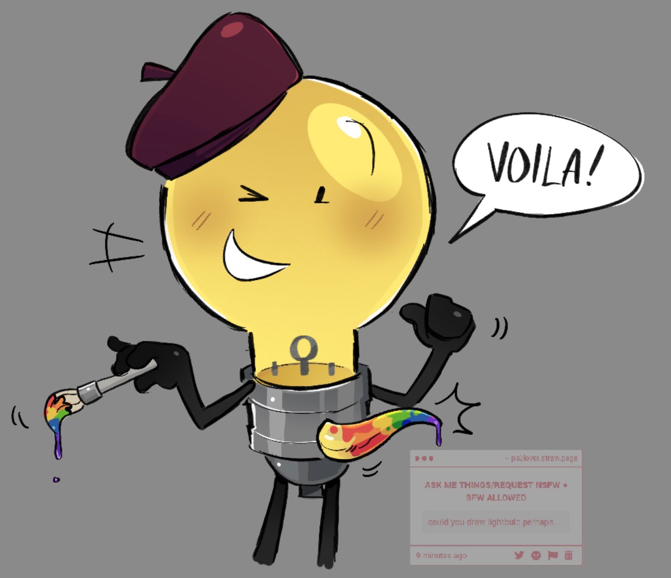 Lightbulb (Ii) Rule 34 Image