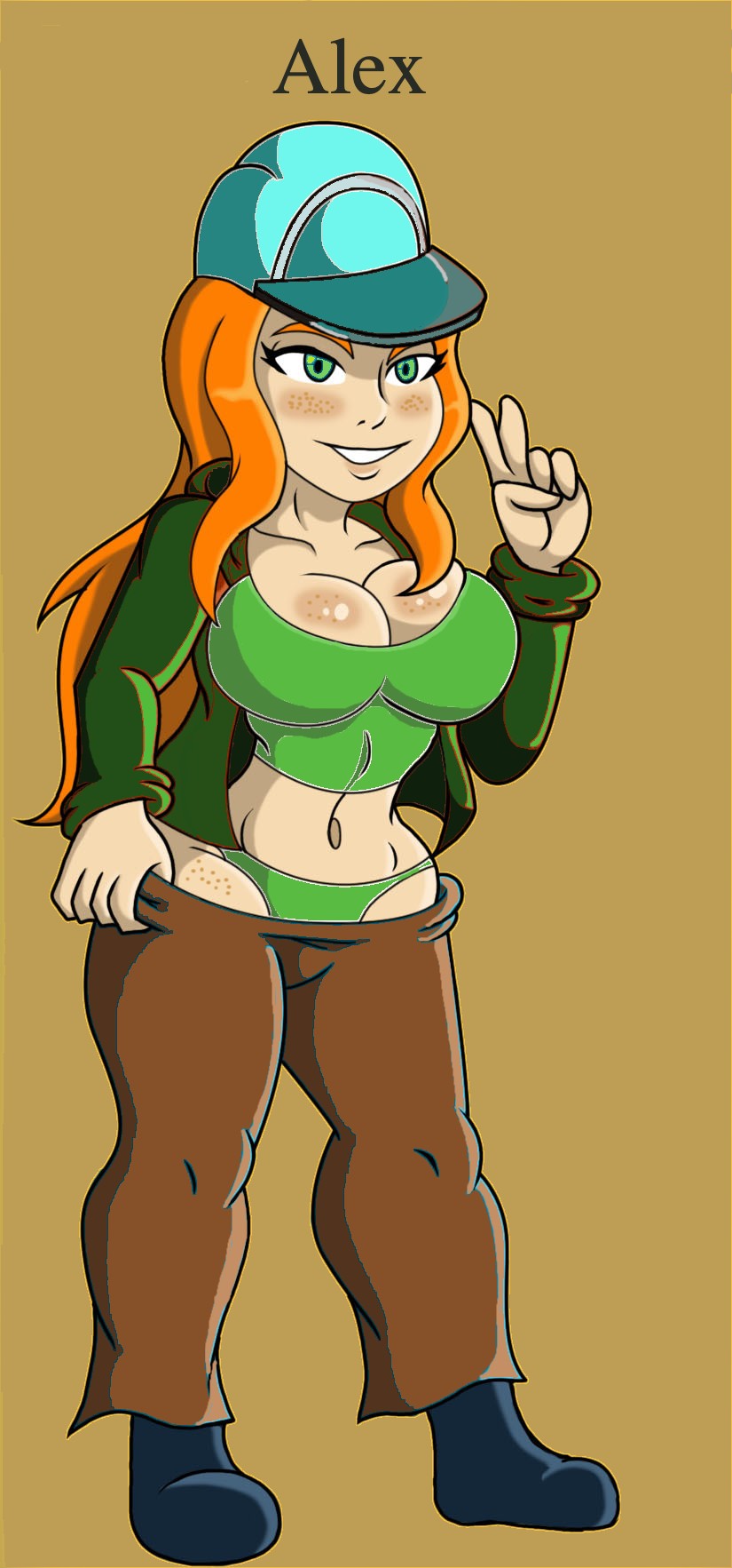 Alex (Minecraft) Rule 34 Image