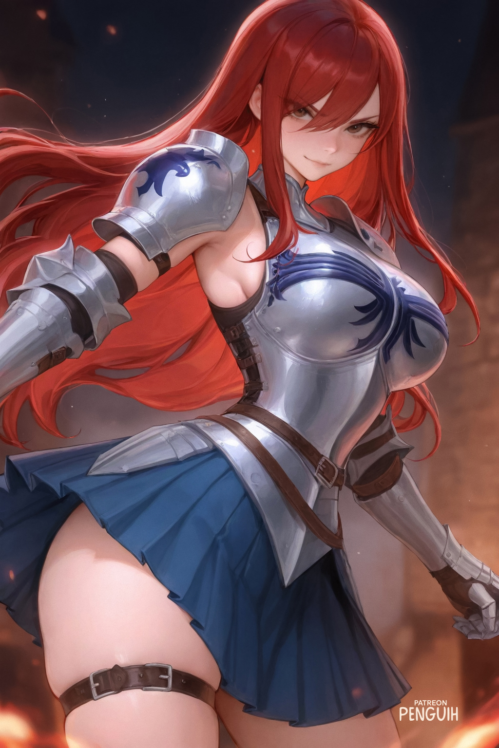 Erza Scarlet (Fairy Tail) Rule 34 Image