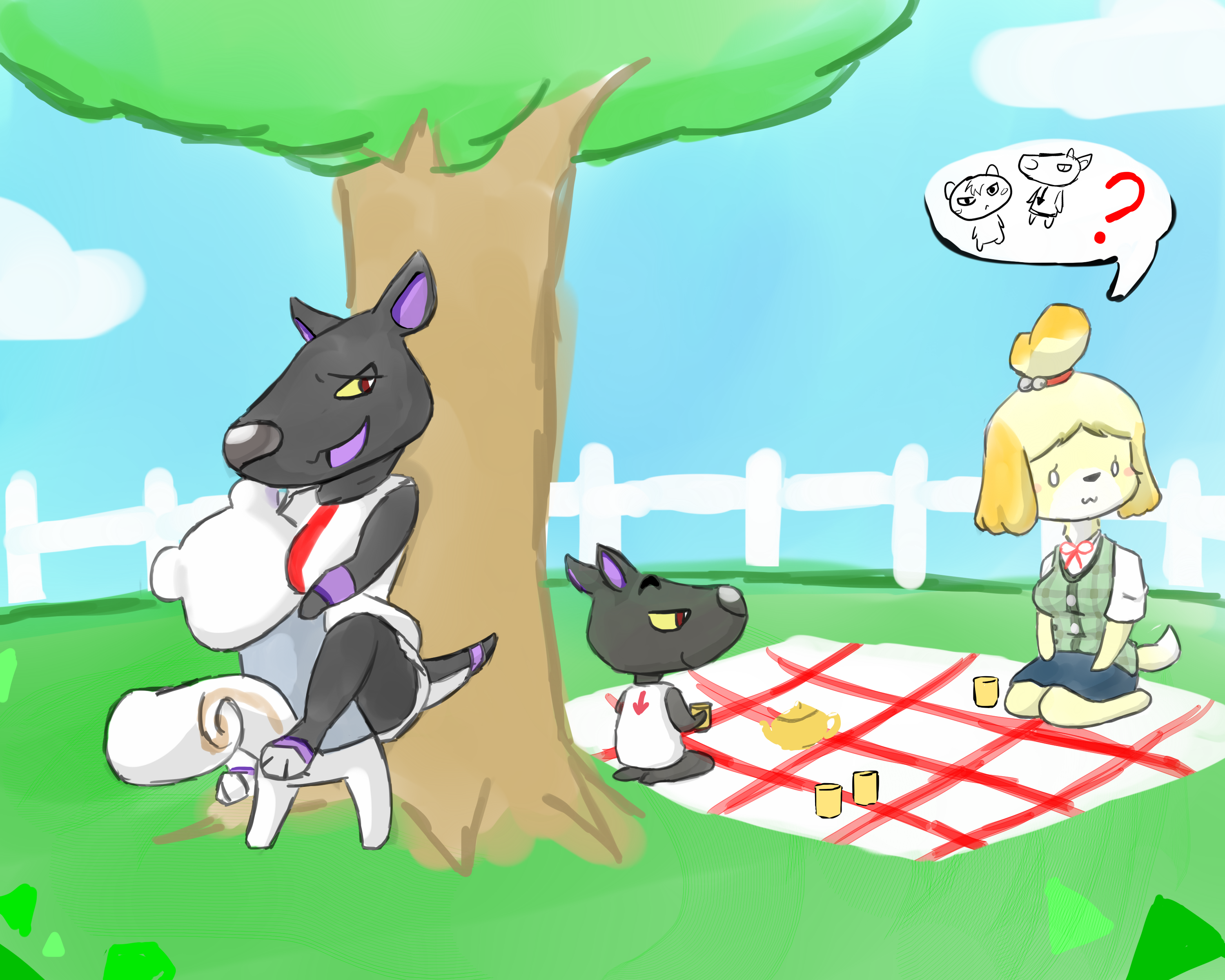Isabelle (Animal Crossing) Rule 34 Image