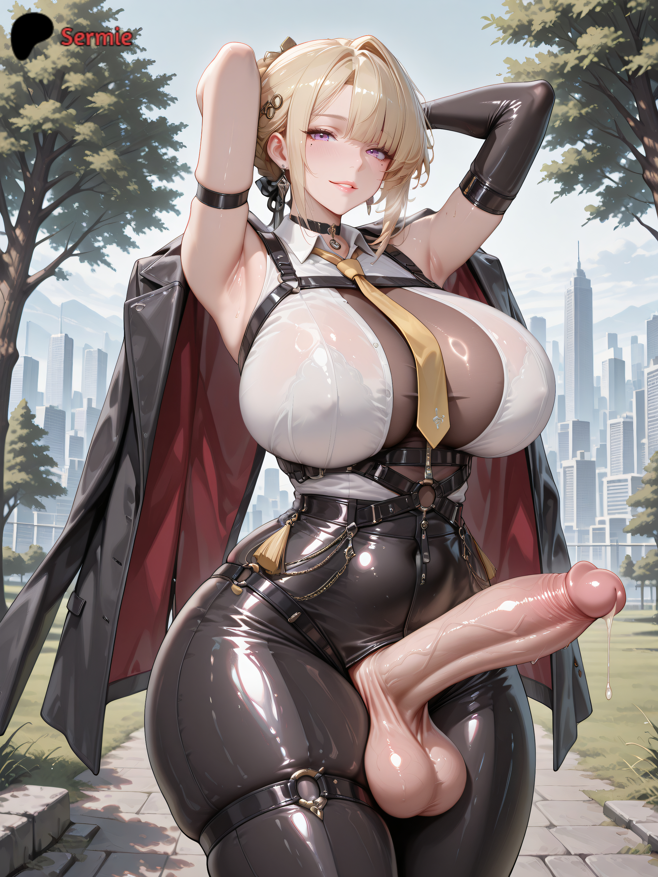 Evelyn Chevalier (Zenless Zone Zero) Rule 34 Image