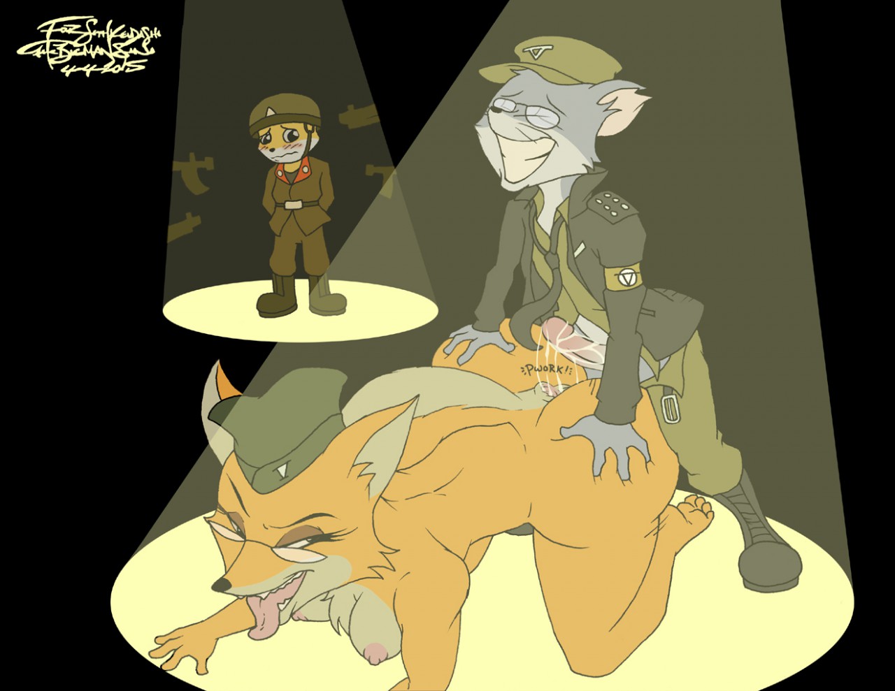 Lt. Fox Vixen (Mulmangcho) Rule 34 Image