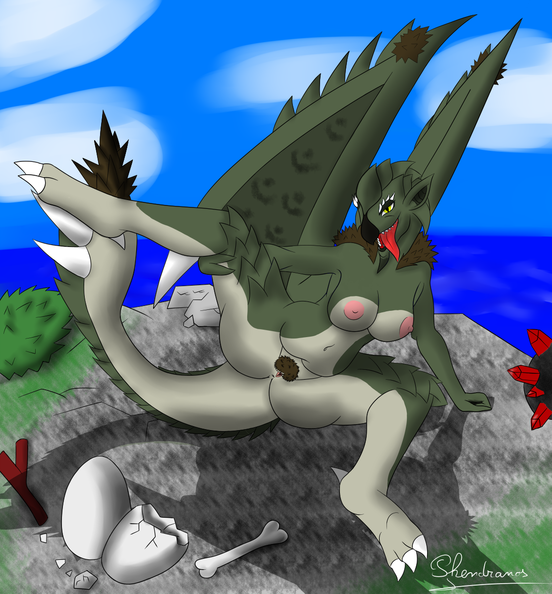 Rathian (Capcom) Rule 34 Image