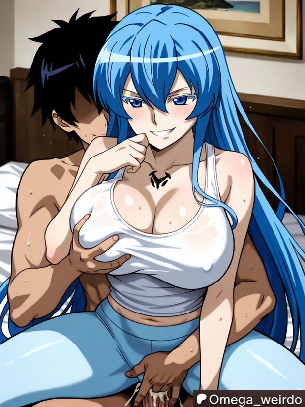 Esdeath (Akame Ga Kill!) Rule 34 Image