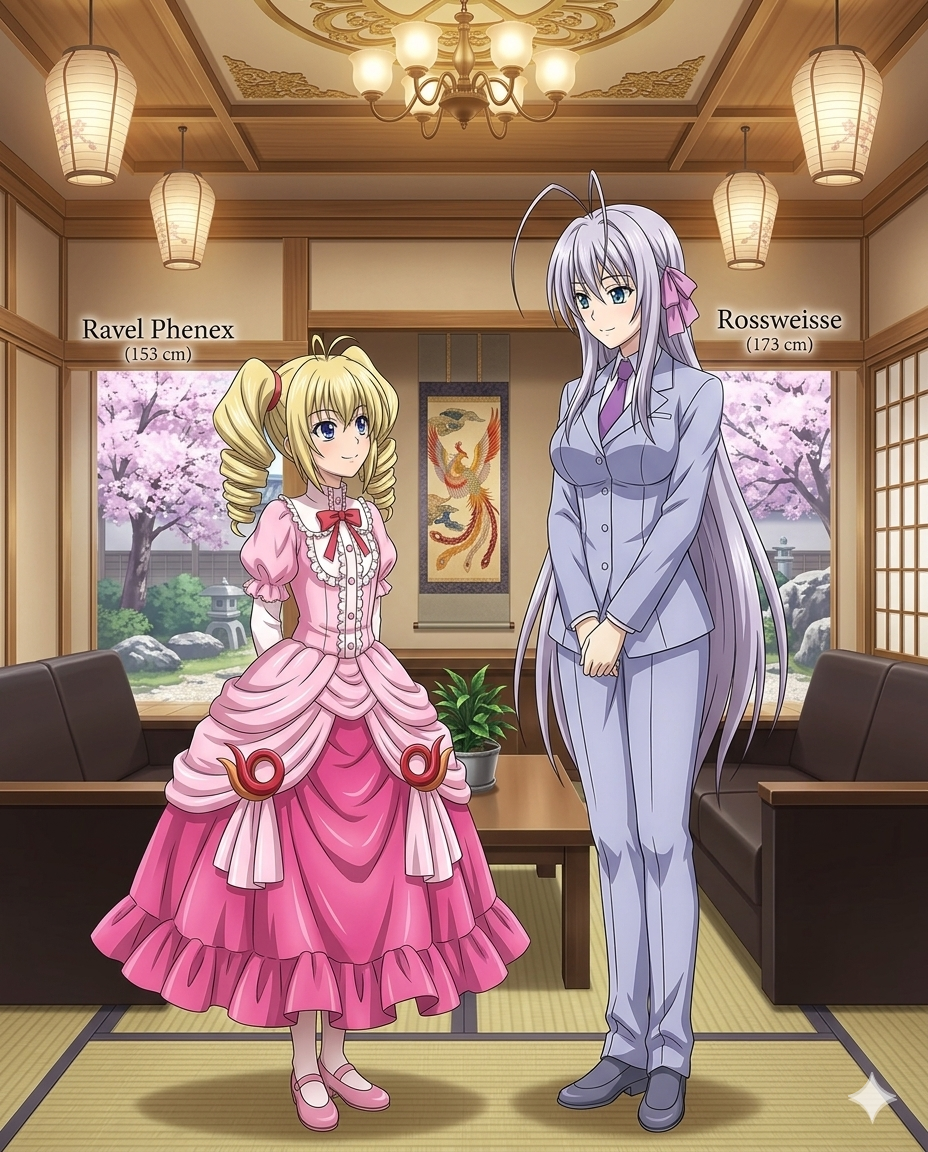 Ravel Phenex (High School Dxd) Rule 34 Image
