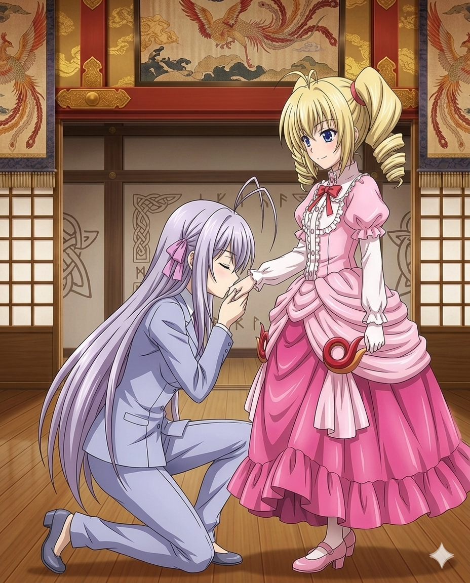 Ravel Phenex (High School Dxd) Rule 34 Image