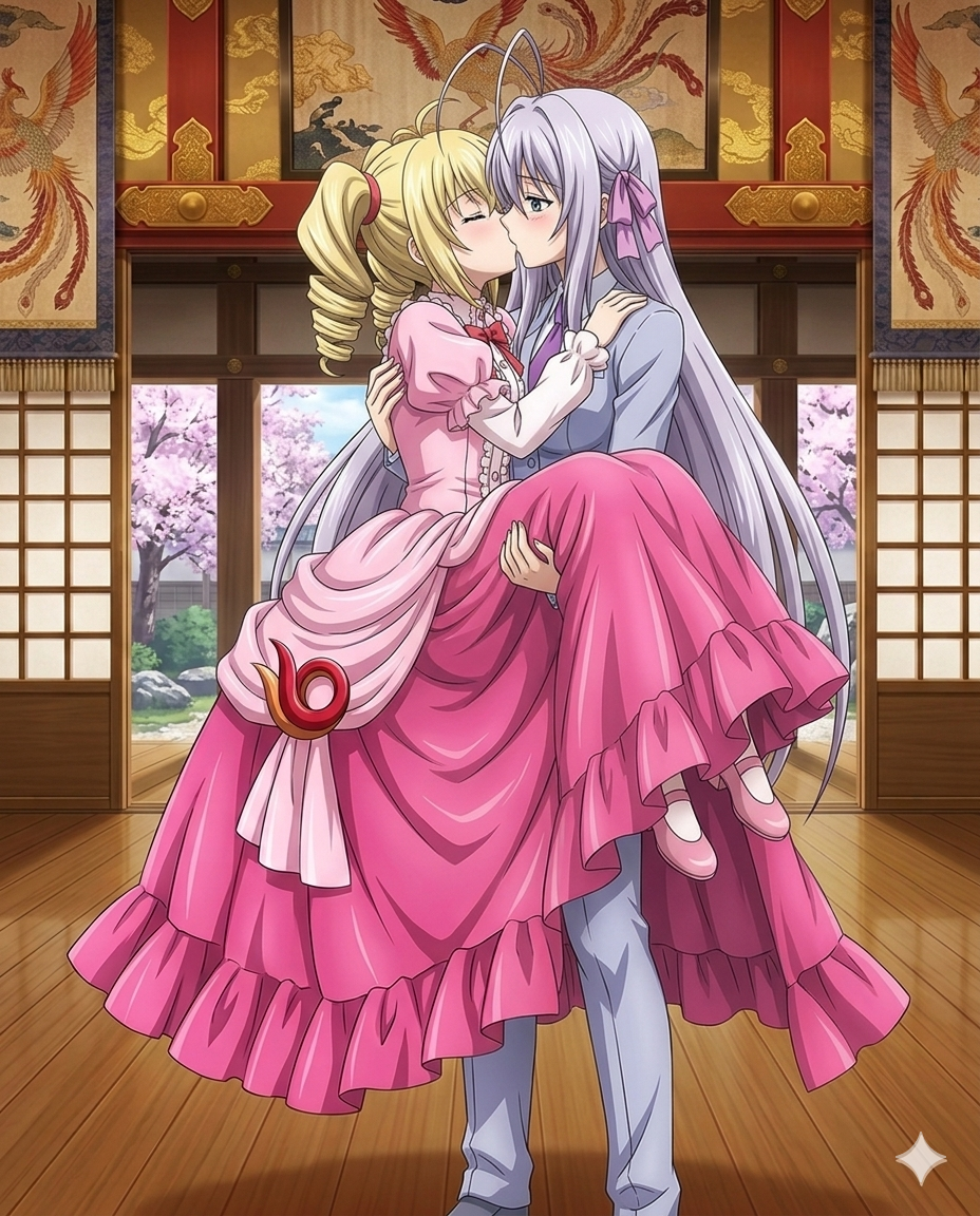 Rossweisse (High School Dxd) Rule 34 Image