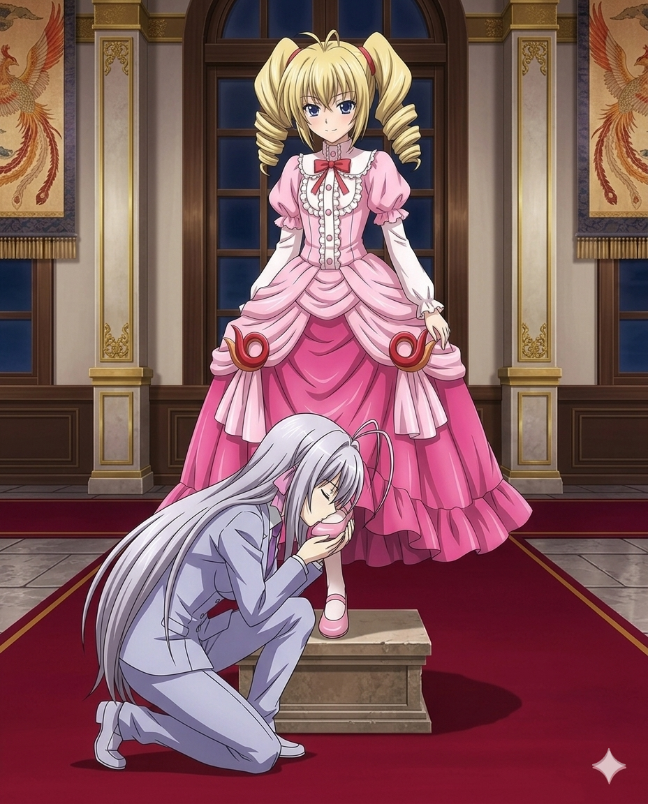 Ravel Phenex (High School Dxd) Rule 34 Image