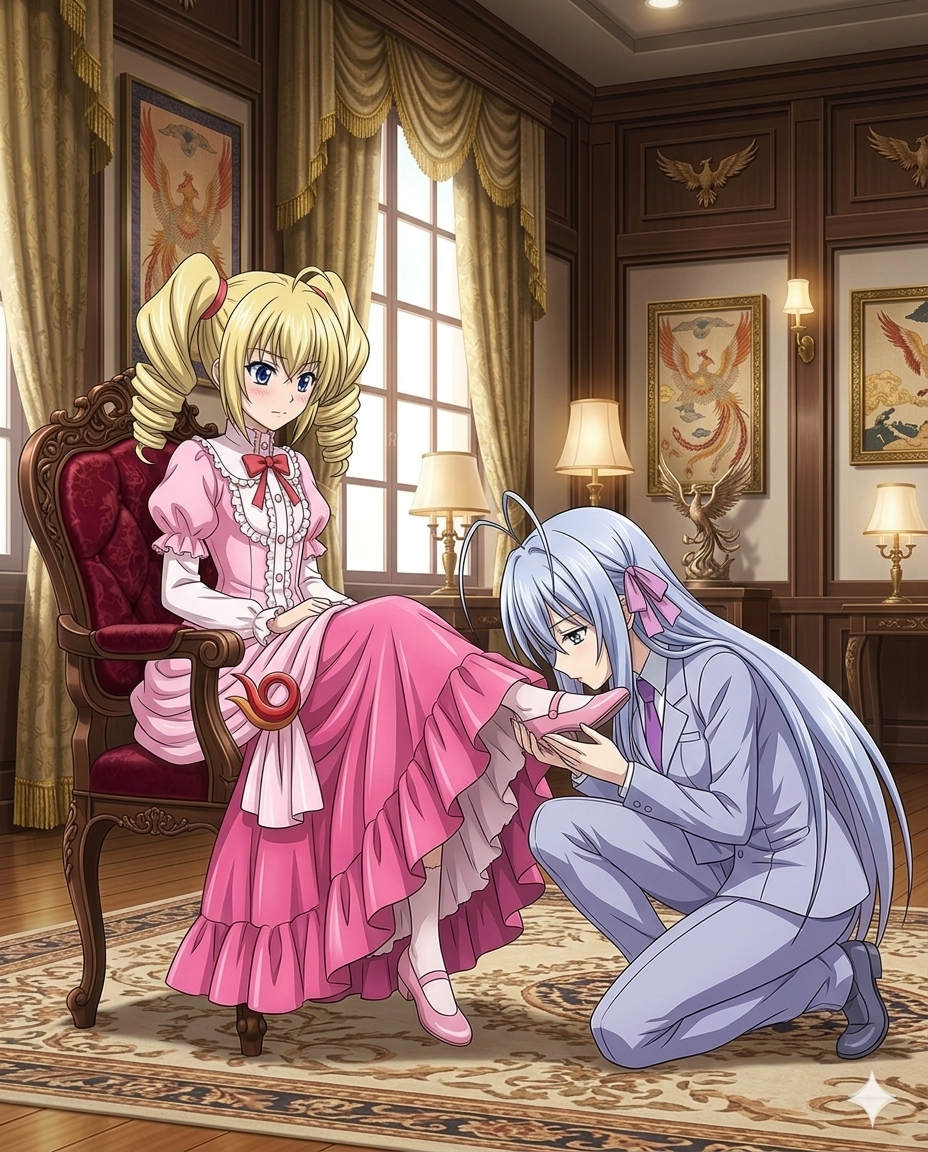 Ravel Phenex (High School Dxd) Rule 34 Image