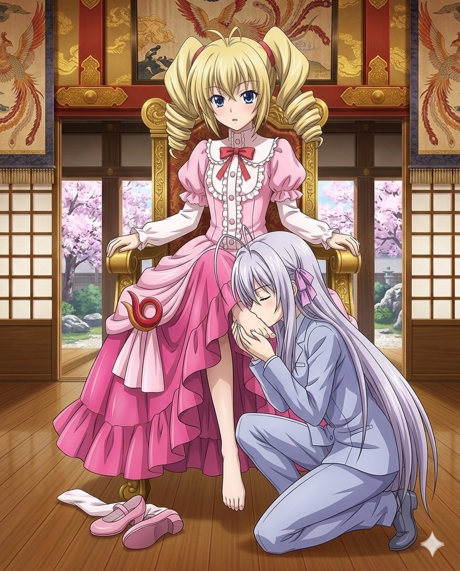 Rossweisse (High School Dxd) Rule 34 Image