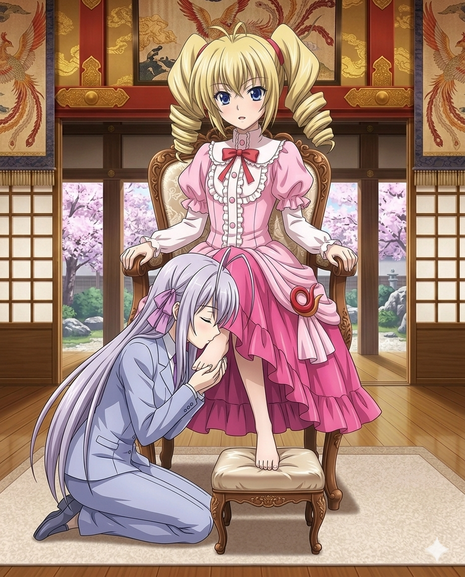 Rossweisse (High School Dxd) Rule 34 Image