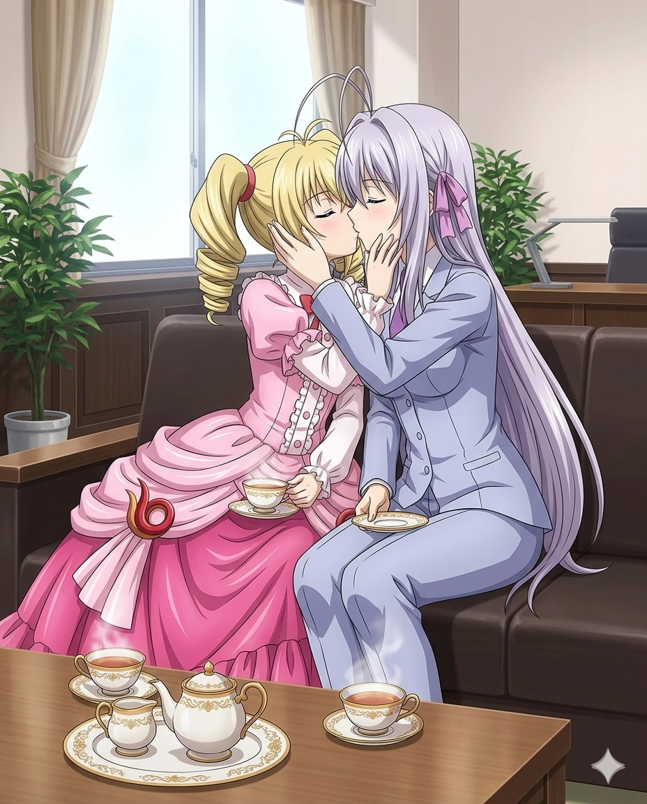 Rossweisse (High School Dxd) Rule 34 Image