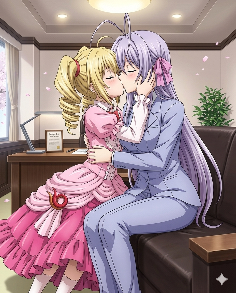 Rossweisse (High School Dxd) Rule 34 Image