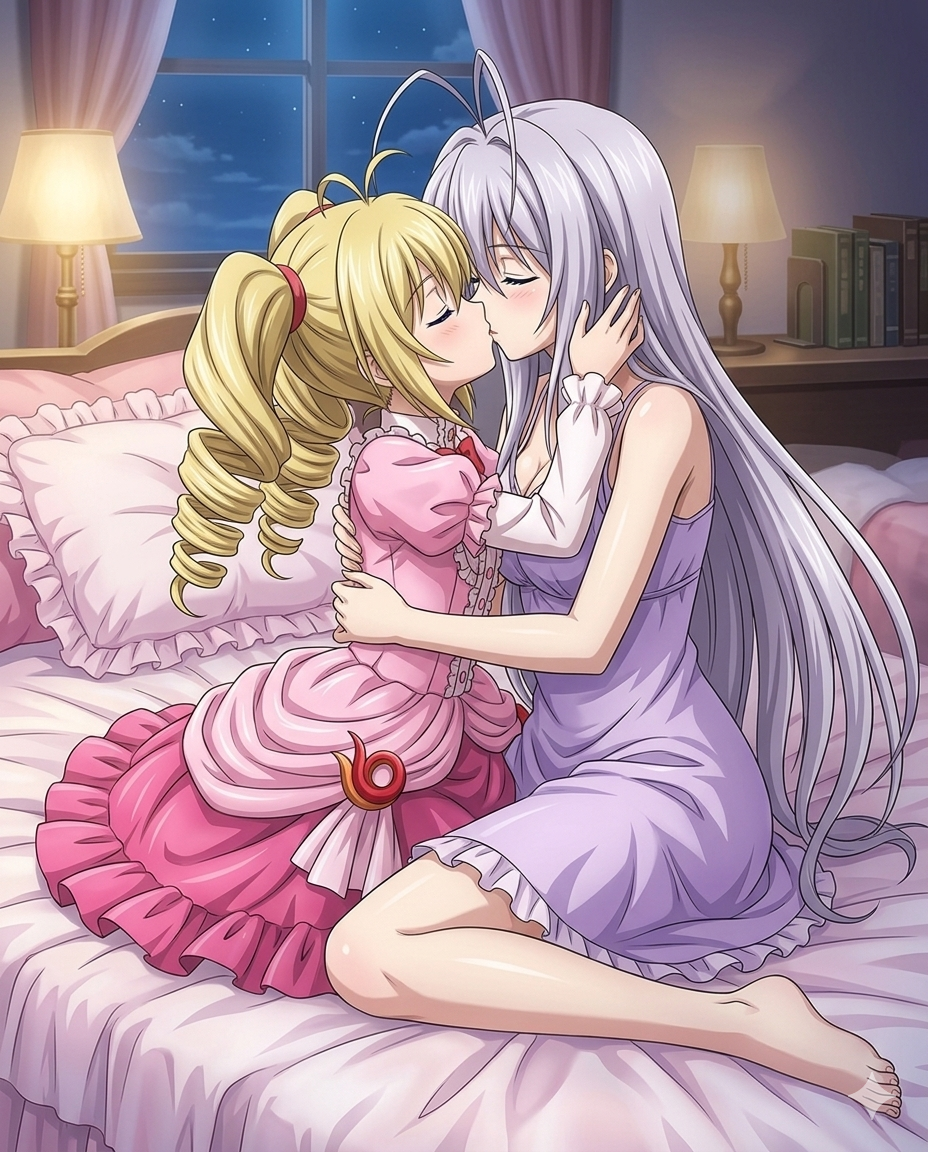 Rossweisse (High School Dxd) Rule 34 Image