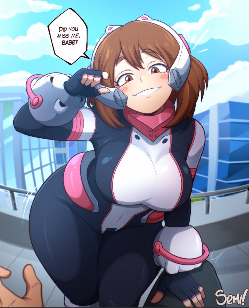 Adult Ochako (Boku No Hero Academia) Rule 34 Image