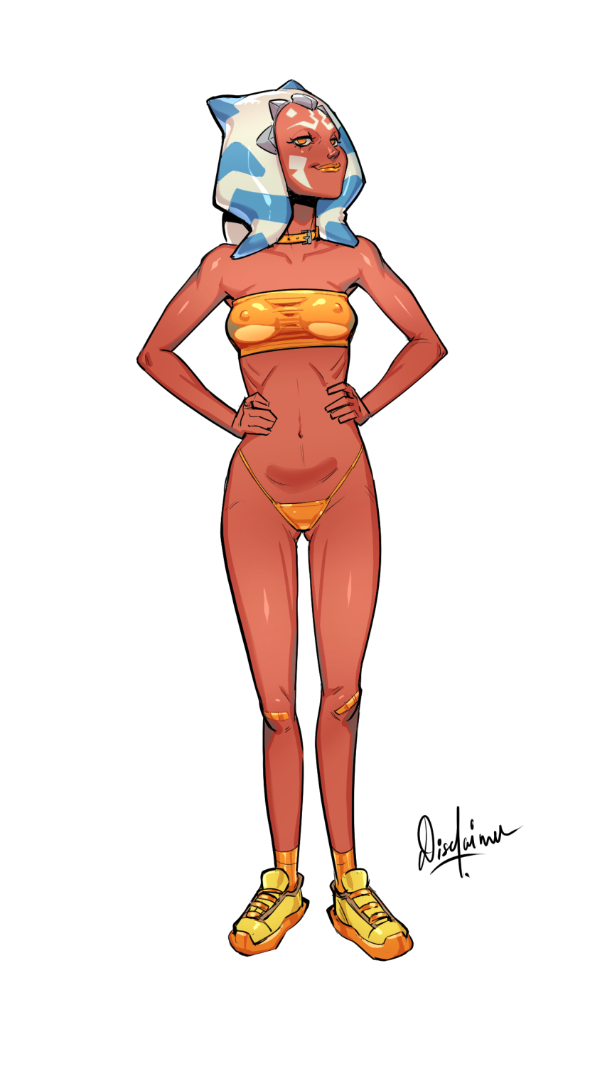 Ahsoka Tano (Star Wars) Rule 34 Image